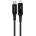 Acefast Cable USB-C to Lightning Acefast C6-01, 30W, MFi, 1.2m (black)