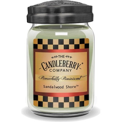 Candleberry Candle Sandalwood Shore 624 g