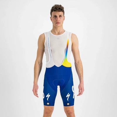 Sportful TotalEnergies BodyFit Pro Classic se šlemi modré