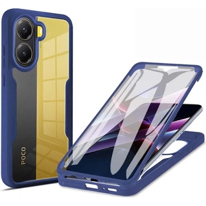 Techsuit Калъф за Xiaomi Poco X7 Pro - Techsuit - ColorVerse 360 Series + Screen Protector - Син