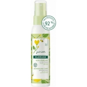 KLORANE Спрей за разплитане на косата, Klorane Kids' Conditioner Junior with Honey for Easy Combing in Spray Form , Ideal for Curls 125ml