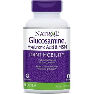 Natrol Glucosamine Omega 3 [90 Гел капсули]