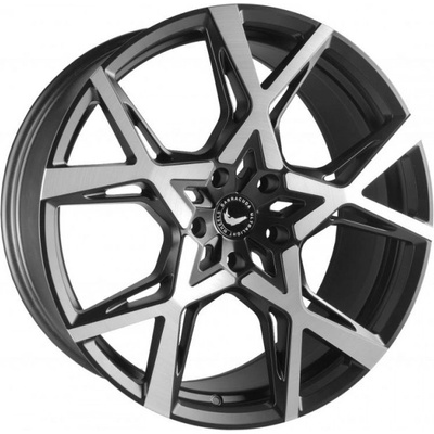 BARRACUDA PROJECT X 10x22 5x114,3 ET40 black brushed surface