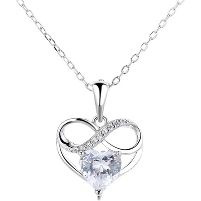 Silenti Jewelry Сребърно колие "Послание