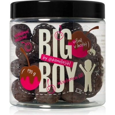 Big Boy Višně v tmavé čokoládě by kamilasikl mrazem sušené ovoce v čokoládě 160 g