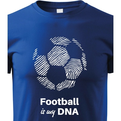 Dětské tričko Football is my DNA Modrá Canvas Bezvatriko.cz 2150