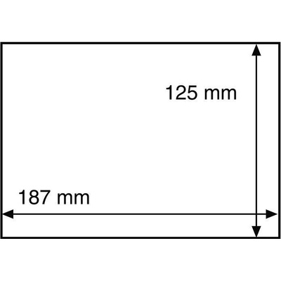 Leuchtturm HP 50 - folie na dopisy, PL a FDC - 187x125 mm (bal. 50 ks)