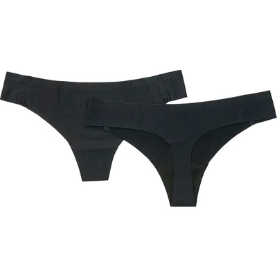 ATHLECIA Дамско ежедневно термо бельо ATHLECIA Women's Alax Seamless String 2-Pack Everyday base layer - Black - размер L/XL (114-3502-0113)