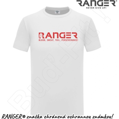 Tričko Ranger motív 13 červená