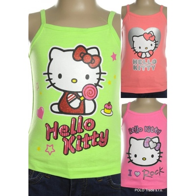 Detské tielko Hello Kitty Neon svetlooranžová