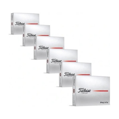 Titleist Pro V1x bílé 72 ks