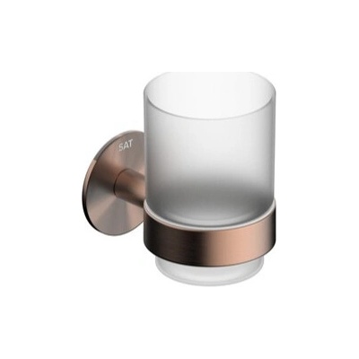 SAT Držiak pohárov Cool brúsený rose gold SATDCO27BRG