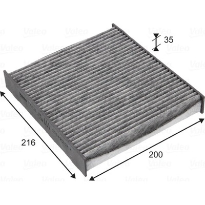 Filtr vzduchu v interiéru VALEO 715725
