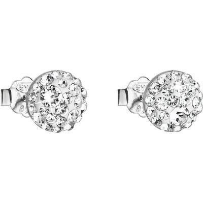 Pavona Náušnice s čirými krystaly 31136.1