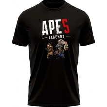 Apex Legends tričko Apes Legends černé