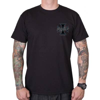 Black Heart Chopper Cross čierne