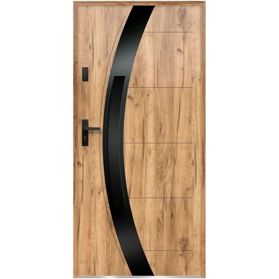 O.K. Doors Selene Sonoma 90 P presklené Z86424