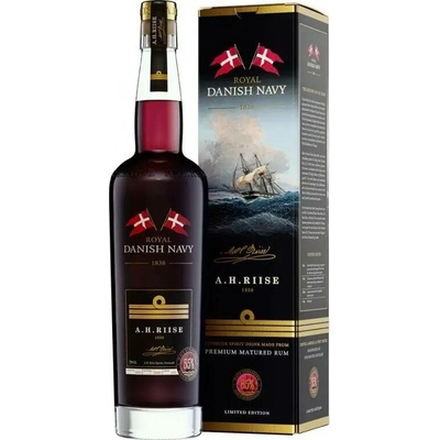 A.H. Riise Old St. Croix Royal Danish Navy Strength 20y 55% 0,7 l (karton)