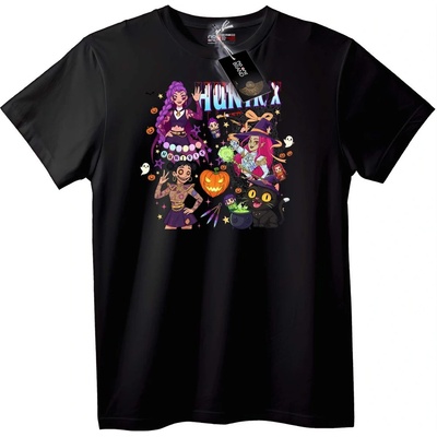 NOONEBRAND Тениска Halloween Вещици и Призраци - XXS, White