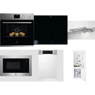 Set Electrolux KODGH70TX + LIR60433B + LFP326S + EMS4253TEX + EEM43300IX + ENT6TF18S