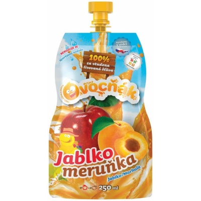 Ovocňák Mušt jablko marhuľa 250 ml