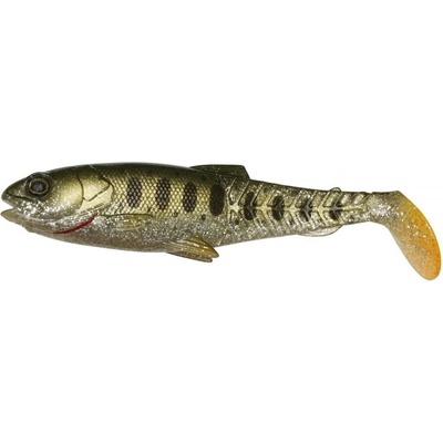 Savage Gear Gumová nástraha Craft Cannibal Paddletail Olive Silver Smolt - 8,5cm 7g
