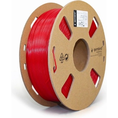 Gembird 3DP-PETG1.75-01-R Филамент PETG червен 1, 75 мм 1 кг (3DP-PETG1.75-01-R)