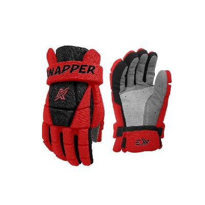 Knapper Hokejbalové rukavice Knapper AK3 SR (červeno-černé) 13''.