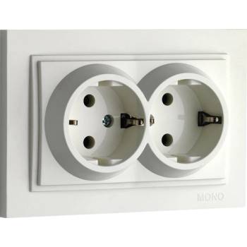 VITO КОНТАКТ ДВОЕН mono despina БЯЛ (mn-102-190004-120)