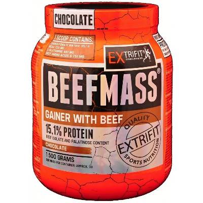 Extrifit Beefmass Gainer, Príchuť čokoláda, Balenie 1500 g