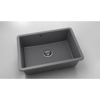 FAT Мивка за долно вграждане Vanguard 236, Fat Granite, 1007 Тъмносив, с включен сифон