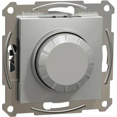 Asfora - Univerzální otočný LED stmívač, řazení 6, 230V, 370W, vícevodičový, aluminium, EPH6800161