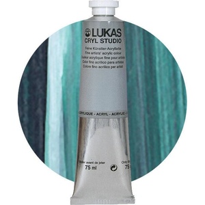 LUKAS Cryl Studio АКРИЛНА боя Viridian (Phthalo) 75 ml 1 бр (47540010)