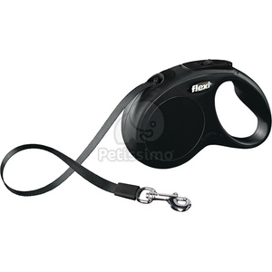 flexi Classic S автоматичнен повод с лента в различни цветове