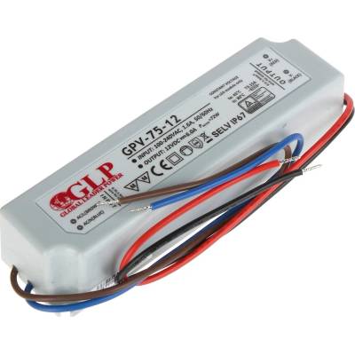 GLP Zdroj pre LED GPV-75-12, 12V/6A 72W IP67