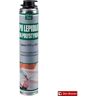 DEN BRAVEN PUR lepidlo na polystyren SL pistolové 750 ml