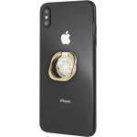 GUESS държач за пръст Ring stand злато и бяло 4G (GURSEQGWH)