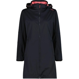 CMP Дамско софтшел яке CMP Women's Parka Zip Hood Softshell jacket - Antracite / Coral - размер 34 (EU) (103-2140-0711)
