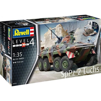 Revell SpPz2 Luchs 3D Puzzle 1:35