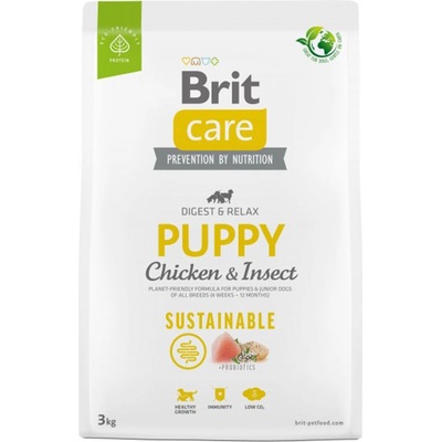 Brit Care Dog Устойчиво Кученце 3 кг