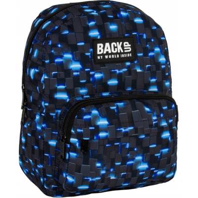 Predškolský batoh Back Up modrý 16 l