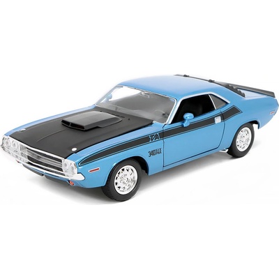 Welly Dodge Challenger T/A 1970 modrý 1:24
