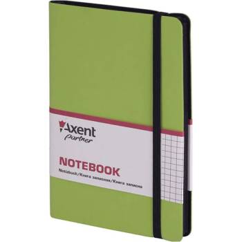 Бележник Axent Partner А5 96л. Квадр. Св. зеле (1120020-19-8206-09)