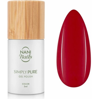 NaniNails Simly Pure gélový lak na nechty s použitím UV/LED lampy odtieň Dark Rose 5 ml