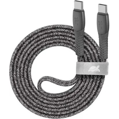 RIVACASE Usb кабел, usb-c - usb-c, 1, 2 м, rivacase "ps6105", сив 4260403579497 (4260403579497)