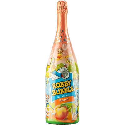 Robby Bubble 1,5l Broskyňa