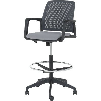 Bittel Работен офис стол Carmen 7556 - сив (3520376_1)