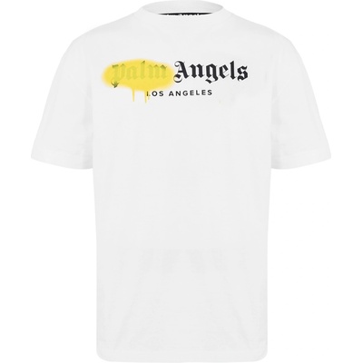 Palm angels Тениска PALM ANGELS Men's London T-Shirt - White Yellow