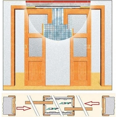 JAP Stavební pouzdro 720 NORMA LINE UNIBOX šířka 800+800 mm