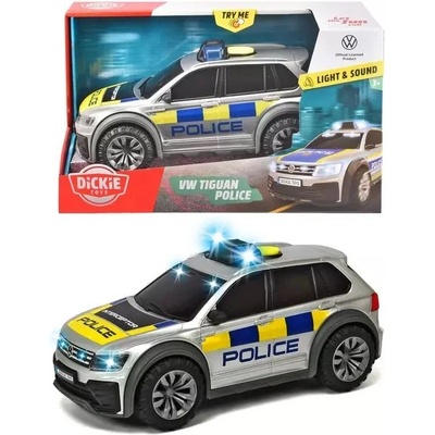 Dickie Toys Volkswagen Tiguan международна полицейска кола със светлини и звук (203714013038)